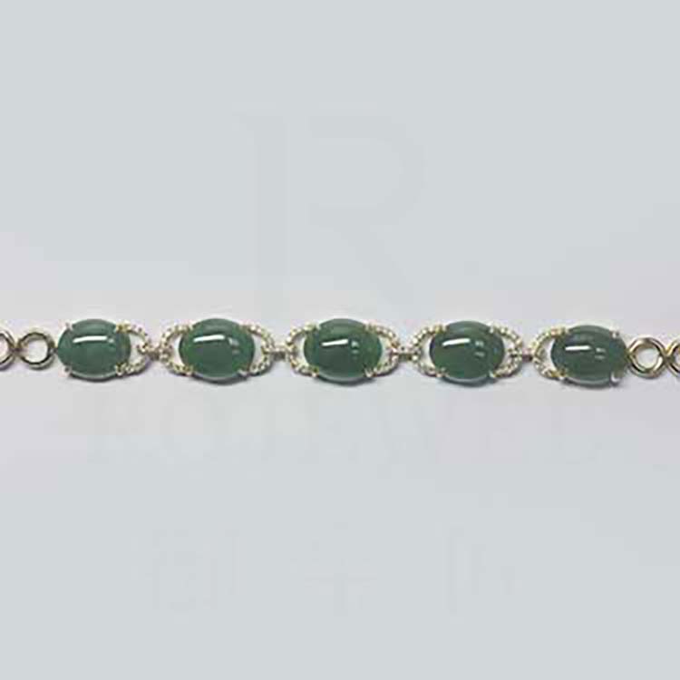鉆石翡翠手鏈改短