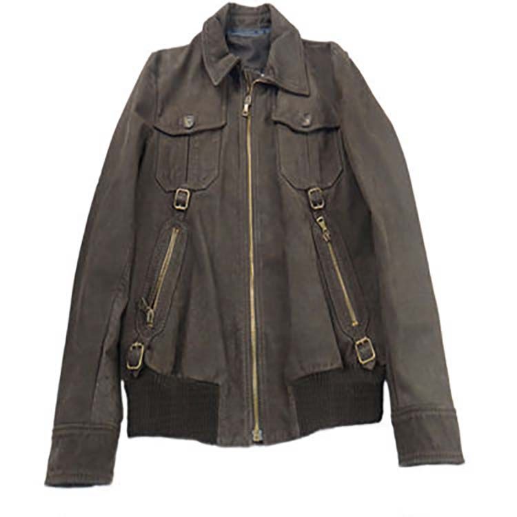 杜嘉班納皮衣袖子改短