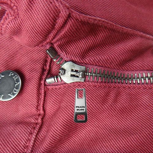 Prada普拉達(dá)褲子拉鏈壞了更換拉鏈