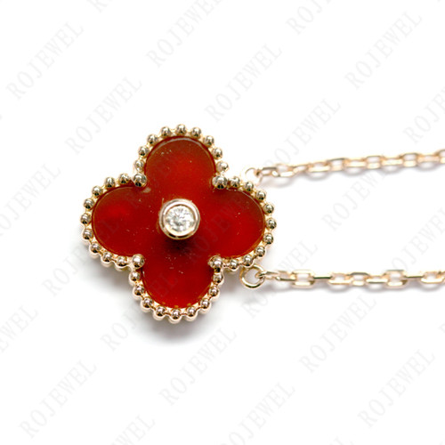 梵克雅寶（VanCleef&Arpels）四葉草項鏈焊接