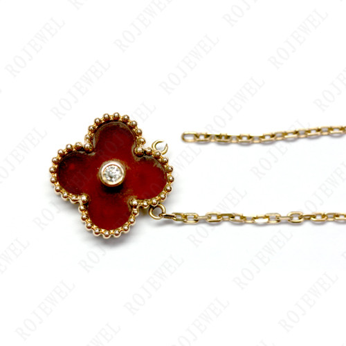 梵克雅寶（VanCleef&Arpels）四葉草項(xiàng)鏈焊接