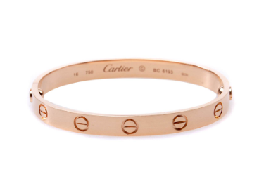 卡地亞手鐲劃痕