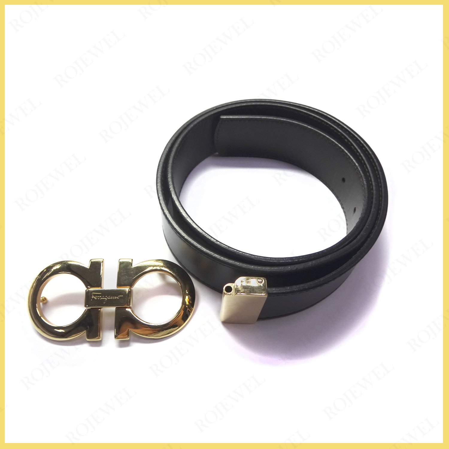 菲拉格慕（Ferragamo）皮帶頭磨損部位修補(bǔ)修復(fù)