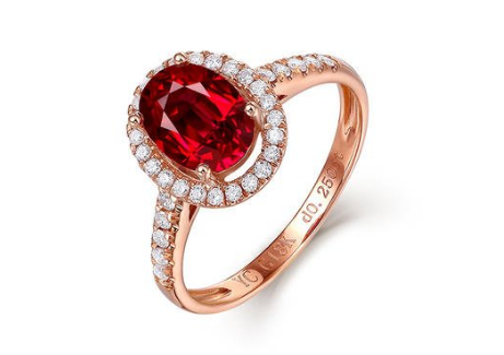 紅寶石戒指定制費(fèi)用是多少？哪里可以專業(yè)定制紅寶石戒指？