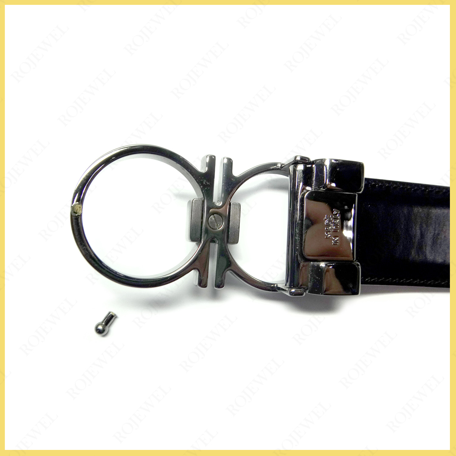 菲拉格慕（Ferragamo）皮帶頭針扣焊接修復(fù)