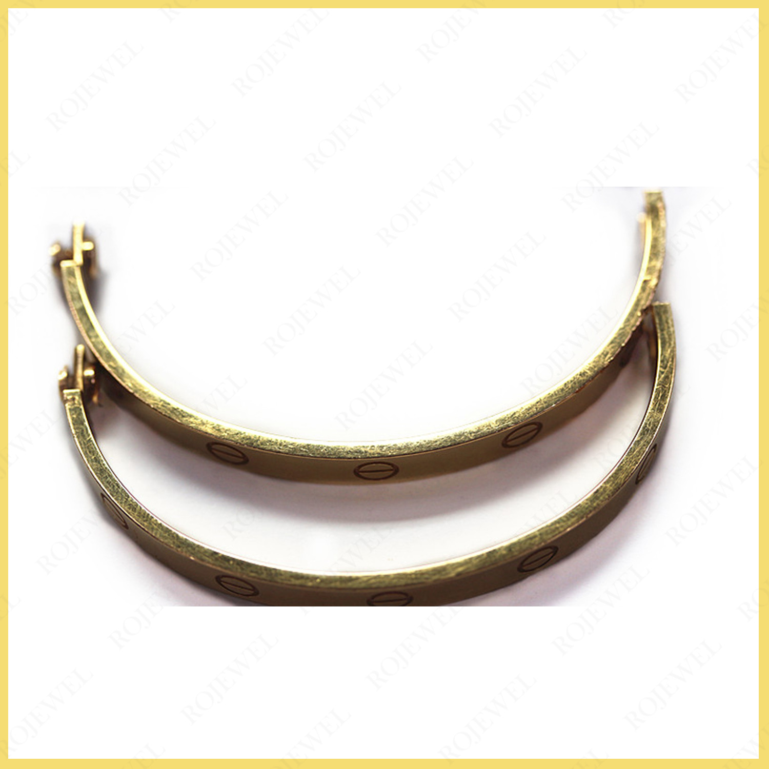 卡地亞（Cartier）手鐲補(bǔ)金拋光翻新修復(fù)