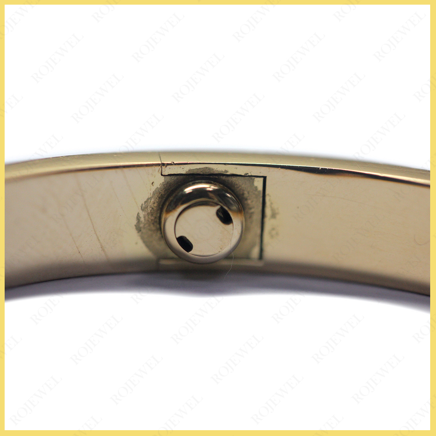 卡地亞（Cartier）手鐲翻新前后對比