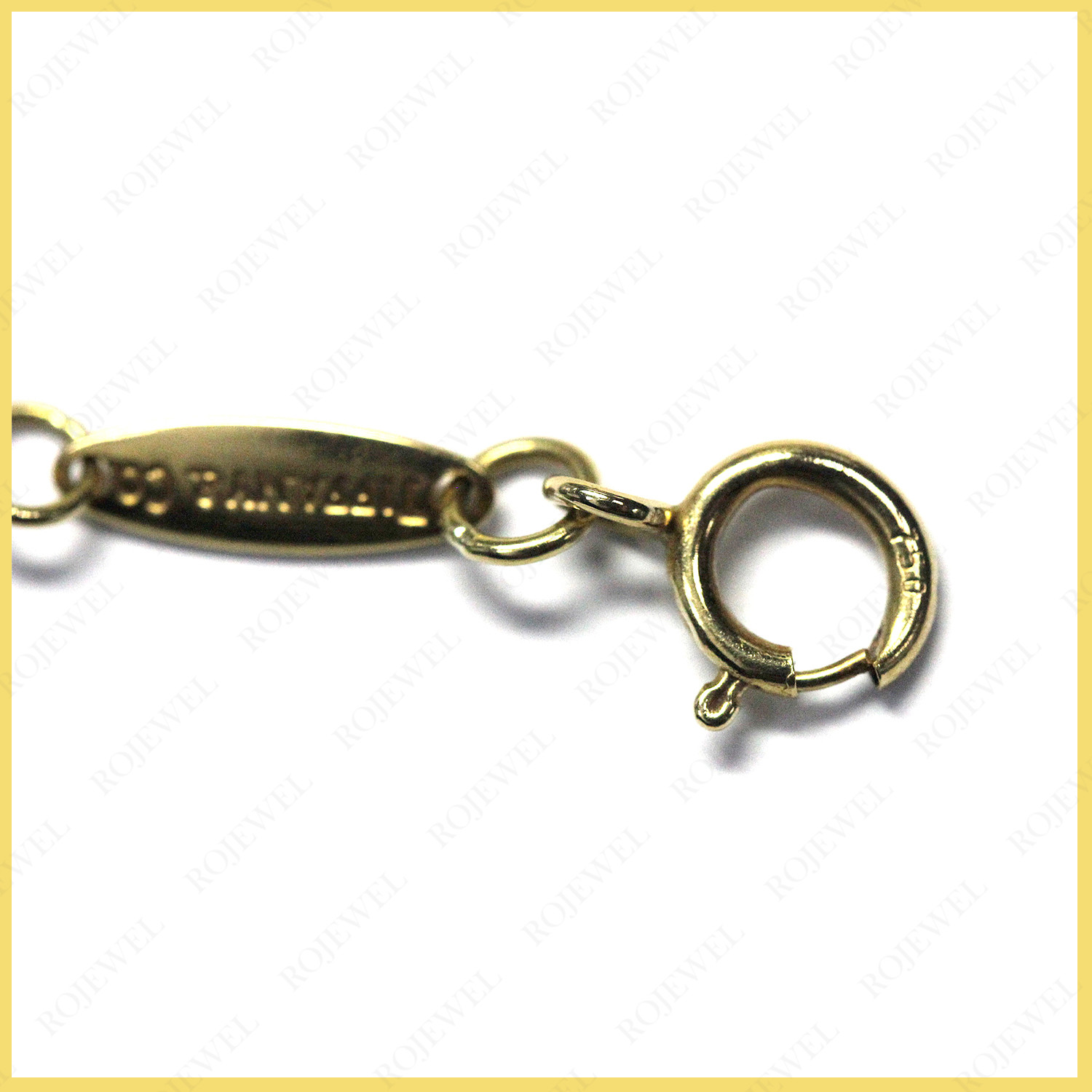 蒂芙尼（Tiffany）項鏈翻新修復(fù)前后對比