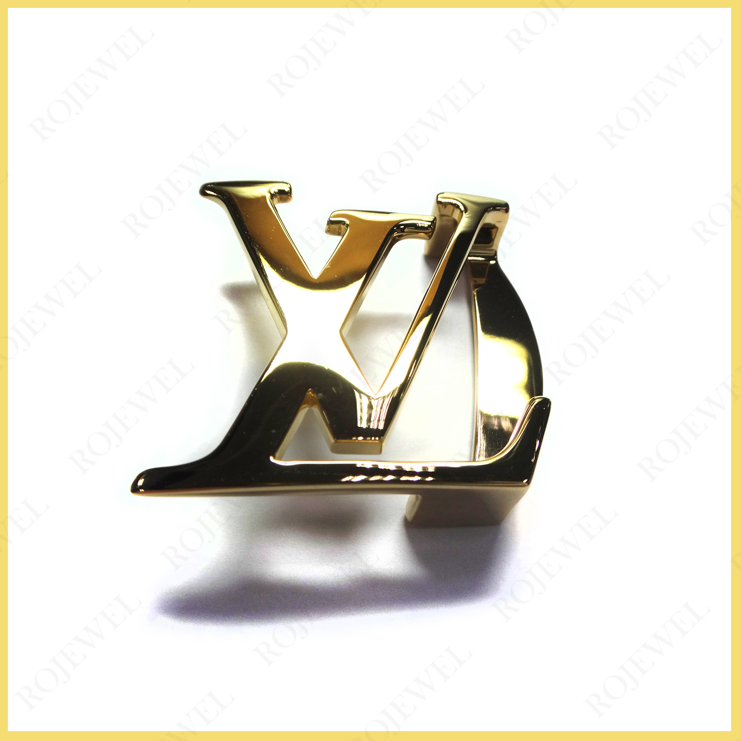 路易威登（LV）皮帶頭翻新前后對(duì)比